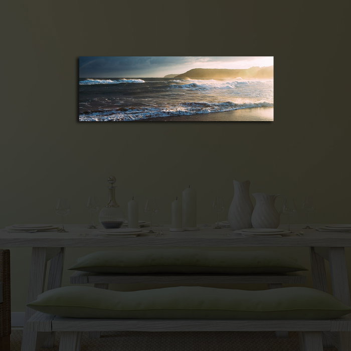 Wallity Cuadro Decorativo Iluminado con LED 3090İACT-69 Multicolor